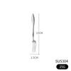 Garfo e colher de café de aço inoxidável 304, entrada francesa de luxo para comida ocidental, torno, faca e garfo para bife, talheres