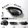 Prato de Louça de Melamina Xiangyuanmei Prato Criativo Espessado com Compartimento para Lanches Prato para Pratos Frios de Restaurante Hotel Prato para Pratos Frios Prato para Sashimi