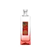 Material blanco cristal Botella de vino de cristal de montaña 1 kg botella de vino copa de vino blanco botella vacía caja de vino juego caja de vino logo impreso