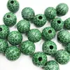 Xinyi 16mm Halloween Navidad Telaraña Cara de Fantasma Colorido Cuentas de Madera Hemu Cuentas Sueltas Hilo de Cuentas de Madera Accesorios para Manualidades