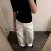 Pantalones Banana 100% Algodón Jin Tang Chun de Cintura Media-Alta con Cinturón Gratis, Nuevo Modelo Primavera/Verano 2026, Estilo Z, Adelgazantes y que Realzan la Estatura