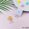Molde de Silicona Mini Fruta Fresa Durazno Decoración de Pastel de Chocolate para Hornear Resina Accesorios Molde