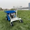 Suministro Directo de Fábrica Sembradora Mini con Ruedas Campo de Golf Esparcidor de Combustible y Fertilizante Esparcidor de Mano para el Hogar