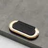 Manípulo Pequeno Moderno Simples Acessível de Luxo Montado na Superfície 64 Furos Distância Gaveta Plana/Manípulo de Mesa de Cabeceira Acessórios de Guarda-Roupa de Quarto