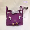 Mini Bolso Lindy de Piel de Vaca de Primera Capa, Bolso de Mano Genuino para Mujer, Bolso tipo 'Pillow Doctor', Bolso de Hombro Cruzado de Moda para el Trabajo