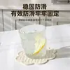 Posavasos que cambia de color con base aislante para frío y calor, mantel de mesa, salvamanteles, resistente a altas temperaturas, base anti quemaduras para tazón, base antideslizante para olla de escritorio para el hogar, base para verduras