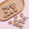 Cuentas de Bolas de Felpa de Piel de Conejo Sintética Transfronterizas, Cuentas de Bola de Piel con Agujero Recto de 20 mm, Accesorios para Cadena de Teléfono DIY