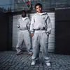 Sudaderas Cómodas de Otoño e Invierno, Sudaderas Deportivas, Pantalones Deportivos Casuales Estilo Street Punk Hip-Hop Harajuku, Disponibles en Europa y América, Transfronterizos