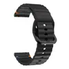 Para Samsung Watch7654 Pulseira de Relógio 20mm Pulseira de Relógio 22mm Pulseira de Silicone com Ponto Ondulado Universal