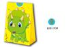 Suministro Listo de Bolsas de Papel Kraft tipo Satchel, Calcomanías Creativas, Bolsas de Regalo Pequeñas para Fiesta de Dinosaurios, Bolsas para Empaque de Dulces y Alimentos