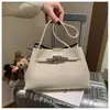 Bolso Pequeño Transfronterizo 2025 Nuevo de Moda Más Vendido para Mujer, Bolso Cruzado de Hombro Único Vintage Otoño e Invierno, Bolso Cubo