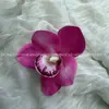 Flor de imitação diy nova caixa de doces chinesa com presente manual pequeno cymbidium adorno de cabelo grampo de cabelo acessórios pequena magnólia filme