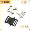 Hebilla de plástico y metal de alta calidad de Jiuyuan, diámetro interior de 20 mm, accesorios para hebillas de ropa y equipaje, disponibles al por mayor.
