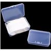 Caja de Plástico Transparente Rectangular Partes Accesorios Caja de Almacenamiento de Anzuelos Botón Joyería Punto Diamante Perla Embalaje Caja de Exhibición