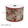 Cinta de Árbol de Navidad de Dos Colores para Manualidades Hongbin Cinta para Arreglo de Ambiente Navideño Cinta Decorativa para Árbol de Navidad Venta al por Mayor