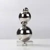 Escultura Abstrata Simples de Luxo Leve com Pontos de Bola Empilhados Modelo para Sala de Vendas de Escritório Decoração de Pousada Decorações de Arte