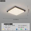 Luz Principal da Sala de Estar 2025 Novo Estilo Sala de Estar Alto Padrão Simples Moderno Quarto Atmosférico Elegante Grão de Madeira Estudo Luz de Teto