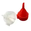 Embudo de plástico PP, embudo pequeño para dispensar, venta al por mayor para dispensar licores, adecuado para laboratorios infantiles y llenado de aceite, directo del fabricante