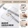 Paleta de pintura acrílica engrosada para pinturas al óleo y acrílicas, adecuada para estudiantes de arte, fácil de limpiar y personalizable