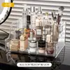 Caixa Organizadora de Cosméticos para Mesa de Maquiagem Bancada Acrílico Transparente em Camadas Multi-camadas Organizador de Produtos de Skincare Perfume