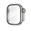 Adecuado para Apple Watch S12, esta funda de reloj transforma tu Apple Watch en un modelo Ultra, ofreciendo una funda protectora integral de una sola pieza con protección contra caídas