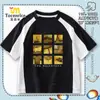 Camiseta de manga corta temática de "backrooms" transfronteriza, adecuada para niños mayores y estudiantes, con un diseño de cara sonriente, perfecta para deportes y uso casual
