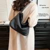 Venta al por mayor de fábrica comercio exterior transfronterizo otoño e invierno 2023 bolsos nuevos tendencia de moda cuadros PU gran capacidad bolso de axila para mujer