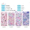 Adesivos de Espuma Arco-Íris Brilhantes Estilo Ins Estilo Coreano Material DIY para Caderno Diário Adesivos Decorativos Desenho Animado Adesivos para Copo de Água