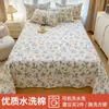 Sábana de Algodón Lavado Individual para Dormitorio Estudiantil, Persona Sola, Sábana Engrosada de 1.5m, No es Algodón Puro, Adecuada para Todas las Estaciones