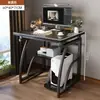 Escritorio de computadora, escritorio de gaming pequeño, mesa de escritorio para uso doméstico, mesa de comedor para dormitorio, adecuado para colocar una computadora, escritorio de estudio para estudiantes y escritorio de oficina