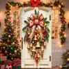 Amazon 2027 Cortina de Porta de Natal Tecido de Fundo Boneco de Neve Decoração de Feriado de Natal Faixa de Porta Bandeira Pendurada