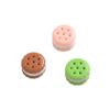 Brinquedo de Comida Simulada Macaron Sanduíche Biscoito Acessórios de Resina Criativo DIY Cola de Creme Capa de Celular Material para Presilha de Cabelo