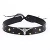 Sombrero Transfronterizo Cabeza de Vaca Cinturón Decorativo Estilo Étnico Retro Cuero PU Remache Cinturón Tejido a Mano Accesorios para Sombrero Vaquero