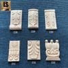 Dongyang madeira escultura porta capa linha coluna pilar romano decalques estilo europeu armário decoração móveis remendo esculpido flor de madeira