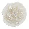 12*16mm Perla de Imitación Espejo Mágico Retro Espejo de Belleza Pulsera DIY Cadena de Teléfono Colgante para Coche Accesorios de Perlas de Moda
