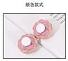 Hebilla de cintura Camellia Hebilla de rosa Fondo plano Desmontable Sin clavos Botones sin cintura Cintura grande Cambio Pequeño Artefacto