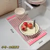 Cortina de agua de silicona plegable para cocina, tapete escurridor para escurrir platos y recipientes, tapete para agua del fregadero, estante de almacenamiento, artículo útil