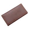 Comercio exterior transfronterizo nueva billetera de hombre larga de cuero de cera de aceite billetera larga regalo para hombre retro transfronterizo billetera de hombre al por mayor