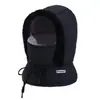 Gorro de invierno cálido Lei Feng para hombres y mujeres, con protectores auditivos, forro polar, máscara gruesa a prueba de frío, gorro integrado para montar a caballo a prueba de viento.