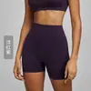 Shorts de Yoga Seamless Canelados de Cintura Alta Weiman para Mulheres, Shorts de Corrida Fitness com Levanta Bumbum 3D, Shorts Três Quartos Sem Costura de Alta Elasticidade
