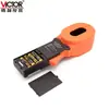 Pinza de tierra para pruebas de resistencia a tierra digital de alta precisión medidor de resistencia a tierra probador de resistencia al rayo VC6412