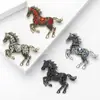 Sitio Web Independiente Ebony Horse Majesty2D Acrílico Decorativo Madera de Ébano Negra Figura de Caballo Esmaltado Vintage