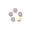 Novos Strass de Vidro Redondos de 12mm Strass em Camada Dupla Costurados à Mão Acessórios para Roupas Sapatos Chapéus Vestido de Casamento DIY Acessórios para Joias Feitos à Mão
