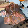 Aseguramiento de Calidad Reductor de Edad Madre Estilo Chino Nuevo Clásico Mejorado Jacquard Pesado Placa Shu Tendencia Nacional Chal de Hombro Chaleco Top para Mujer