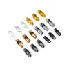 Hebilla de Cadena de Perlas Metálicas de Múltiples Tamaños, Hebilla de Cintura de Perlas, Conector de Cadena de Perlas Onduladas, Accesorios para Joyería DIY, Hebilla de Cadena de Perlas Redondas al Por Mayor
