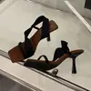 Primer Encuentro con las Sandalias de Tacón Alto para Mujer, con Tacones Finos y Punteras Cuadradas, Versátiles para 2026, Nuevo Estilo Coreano de Verano, Chanclas Elegantes y de Alta Gama