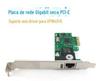 Placa de Rede Gigabit E-Zhou PCI-E para Desktop, sem driver, RTL8111C, slot curto