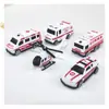 Adornos para Hornear Pasteles Avión Mini Camión de Bomberos Vehículo de Ingeniería Ambulancia Coche para Niños Decoración de Mesa de Postres Juguetes