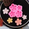 Molde de silicona para hornear pasteles de fondant, diseño de girasol grande, crisantemo, rosa, bola de flor, decoración para pasteles