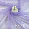 Fio de Vidro Atacado Fio Fosco 5050 Fio Extra Denso Tecido de Organza com Toque Rígido, Tecido Base para Bordado, Material de Forro